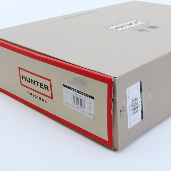 NIB Hunter Original Tall Rain Boots Matte in Black Women Size 8 - Picture 14 of 15